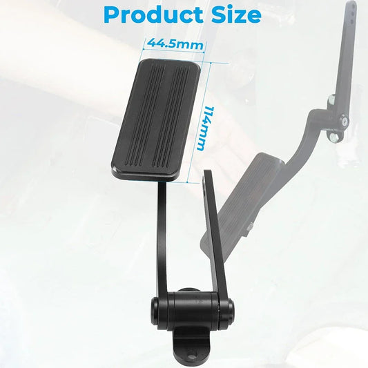 Aluminum Alloy Throttle Pedal for Chevy Ford, Black