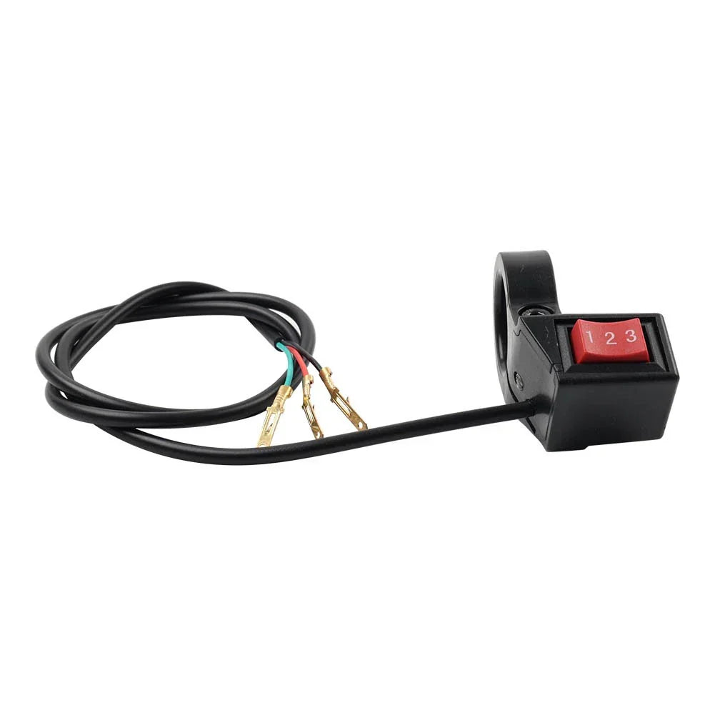 22mm Electric 3 Speed Module Switch for E-bike Scooter ATV