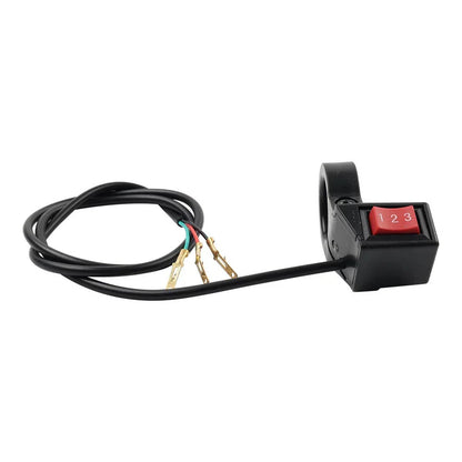 22mm Electric 3 Speed Module Switch for E-bike Scooter ATV