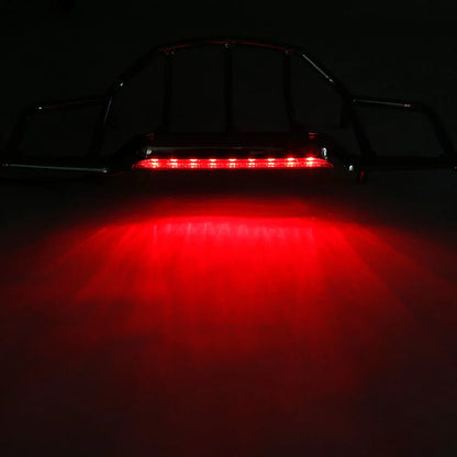 Trunk Luggage Rack with LED Light for Harley Touring Electra Glide (1993-2013)