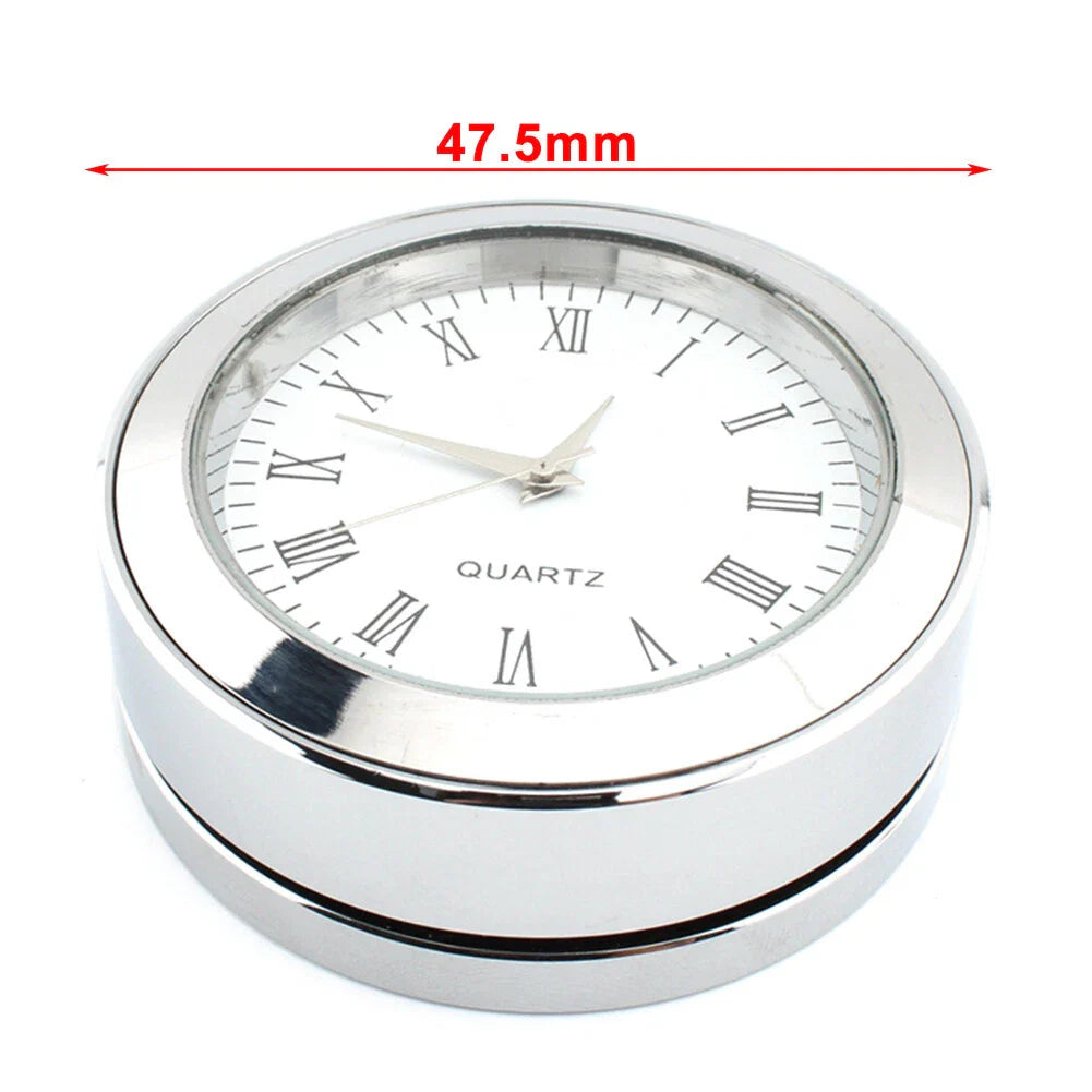 Chrome Front Fork Lock Clock Cover for Harley Road King (1994-2022)