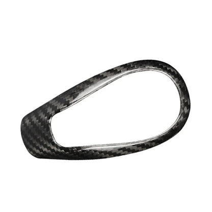 Carbon Fiber Gear Shift Knob Cover for Volvo S60 V60 XC60 V40 (2011-2023)