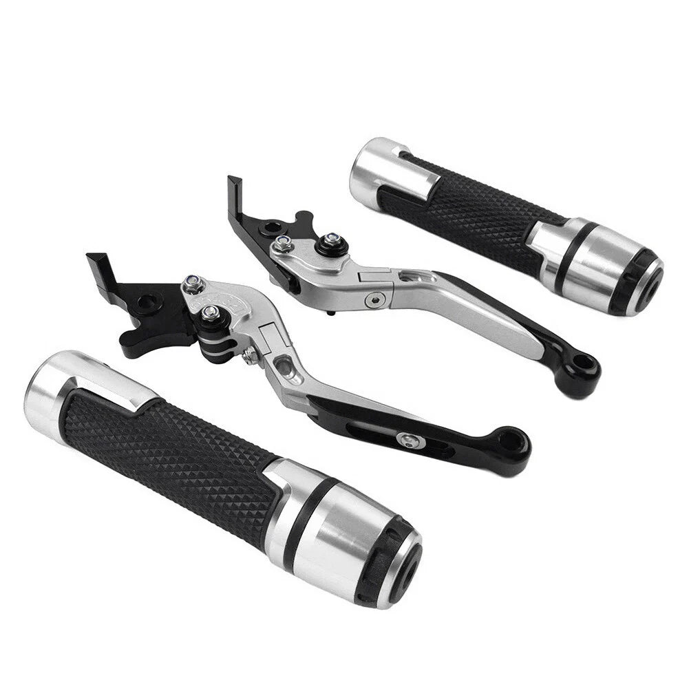 Silver Extendable Brake Clutch Levers for Honda CBR125R CBR250R (2004-2016)