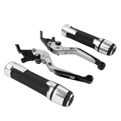 Silver Extendable Brake Clutch Levers for Honda CBR125R CBR250R (2004-2016)