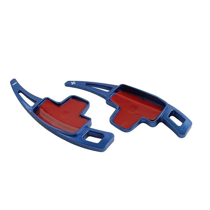 Blue Steering Shifter Paddle Extensions for Benz A B C E M R S CLA CLS GLA