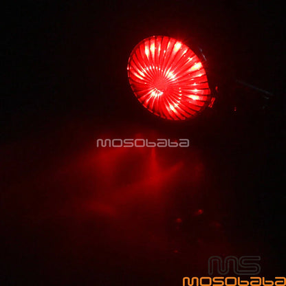 LED Rear Brake Tail Light for Harley Chopper Cafe Racer 12V