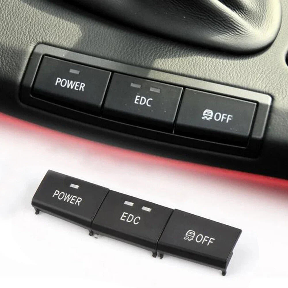 3 x Button Caps for BMW E90 E92 E93 M3 (2005-2012)