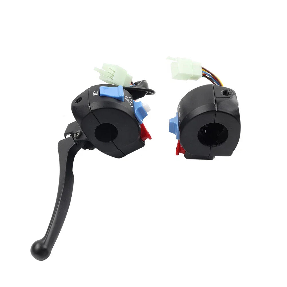 Left & Right Light Switch Control Brake Lever for GY6 50 150 Scooter