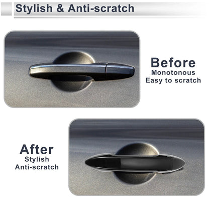 Door Handle Cover Trim for Honda Accord (2018-2023) Durable Black Trim