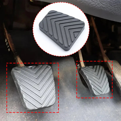 2pc Rubber Brake Clutch Foot Pedal Pad Covers for Hyundai Genesis Coupe (2008–2013)