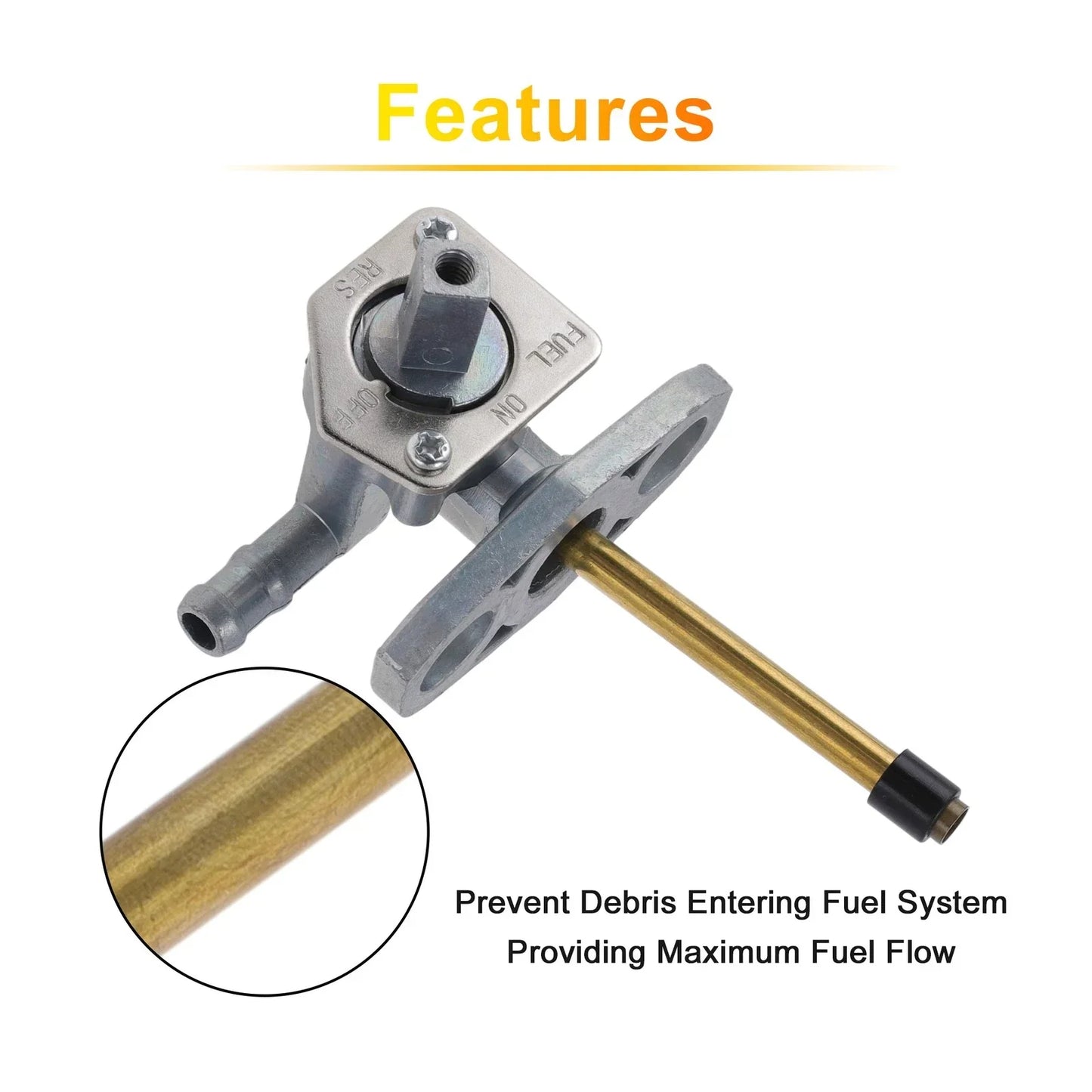 ATV Fuel Valve Petcock Gas Tank Switch for Honda Sportrax 400 (2000-2007)