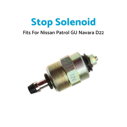 12V Stop Solenoid for Nissan Patrol GQ GU Navara D22 (1997-2023)