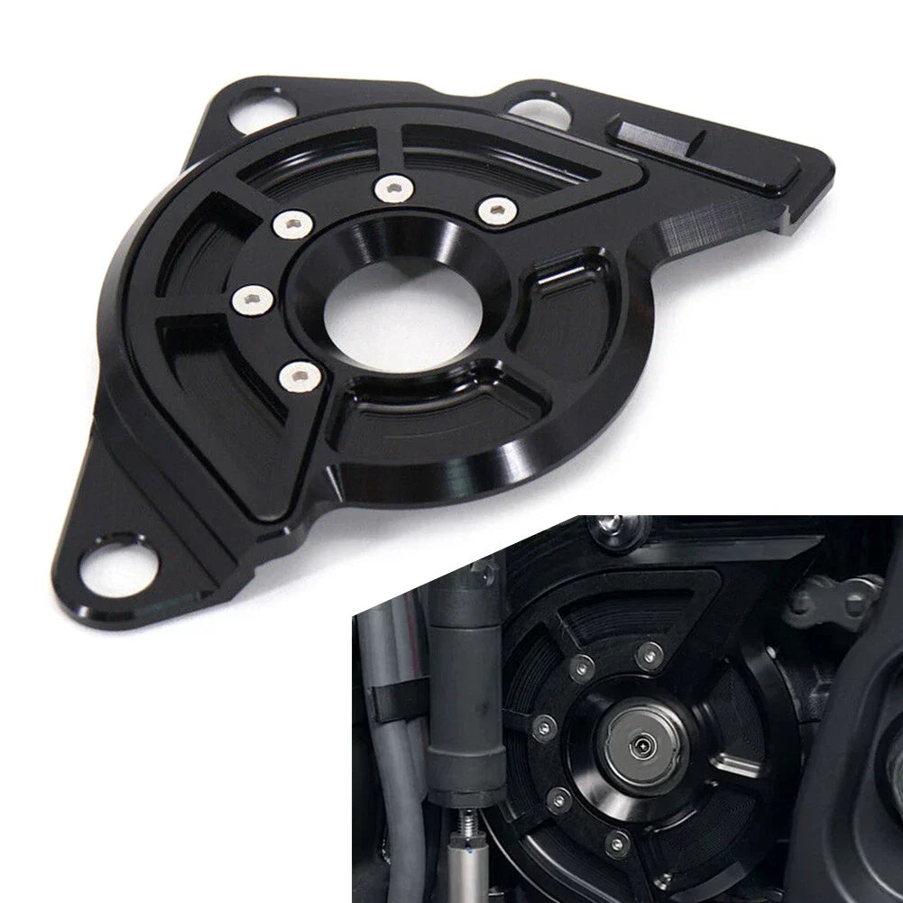 Black Front Sprocket Cover Chain Guard for Yamaha MT09 Tracer (2021-2022)