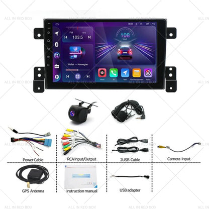 Car Head Unit for Suzuki Grand Vitara (2005-2015) w/ Wireless CarPlay