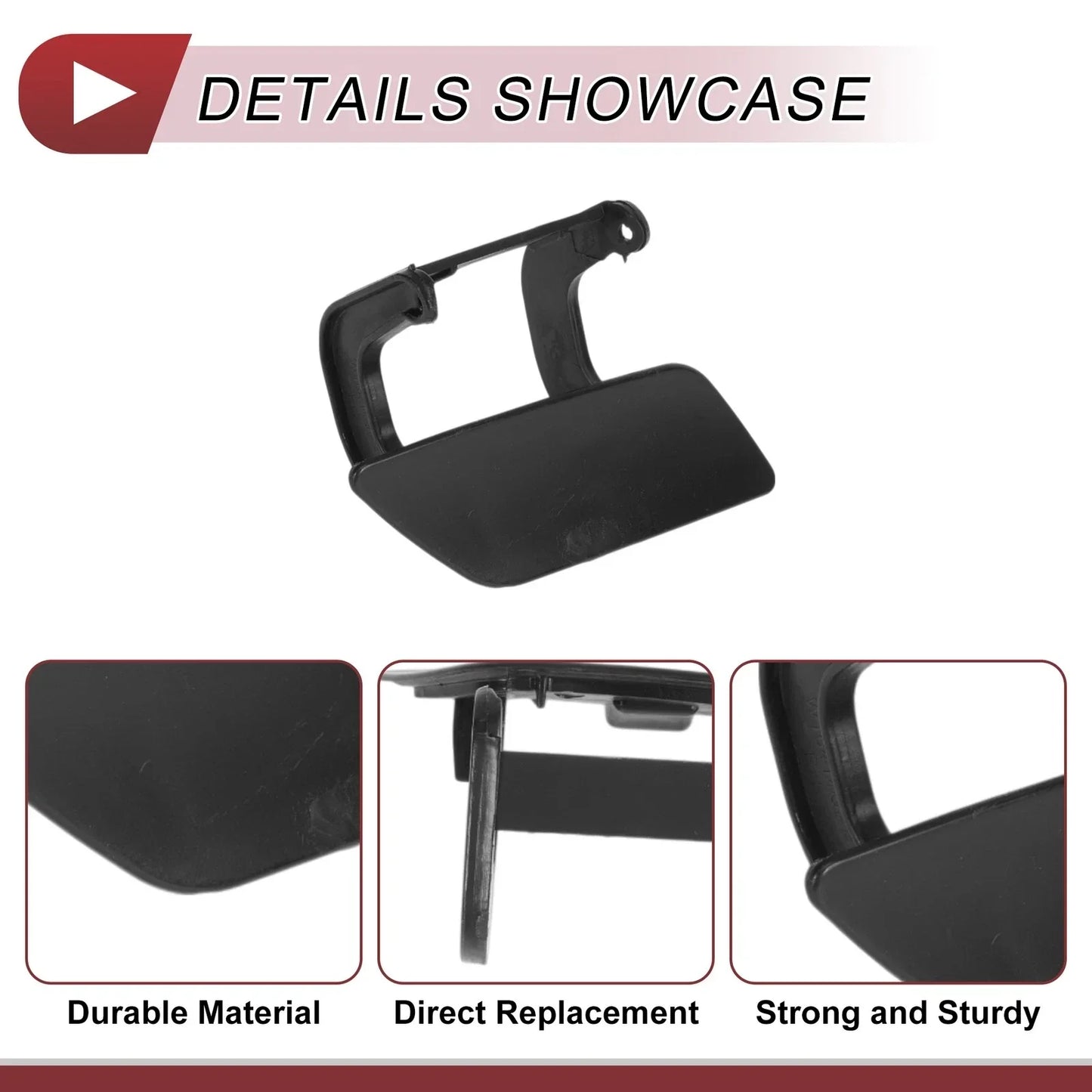 Front Right Bumper Trim Nozzle Cover for Mercedes-Benz ML350 (2012-2015)