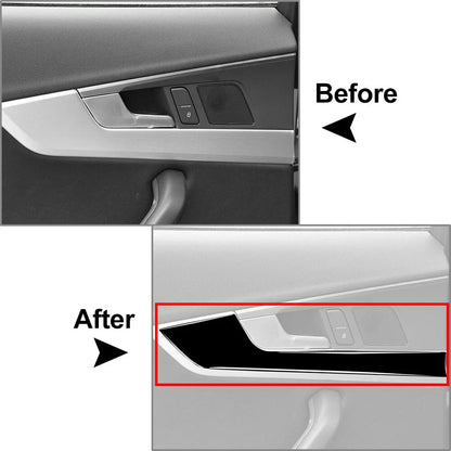Interior Door Handle Panel Cover Trim for Audi A4 A5 S4 RS4 RS5 (2008-2020)