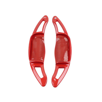 Red Steering Wheel Paddle Shifter Extensions for Toyota Camry Corolla RAV4