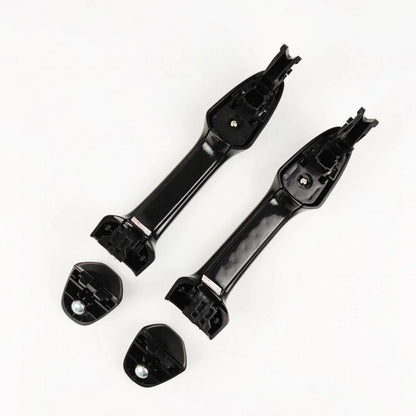 Outer Door Handle Black Gloss Rear L+R Fits Toyota Hilux Revo SR5 2015-19 D06