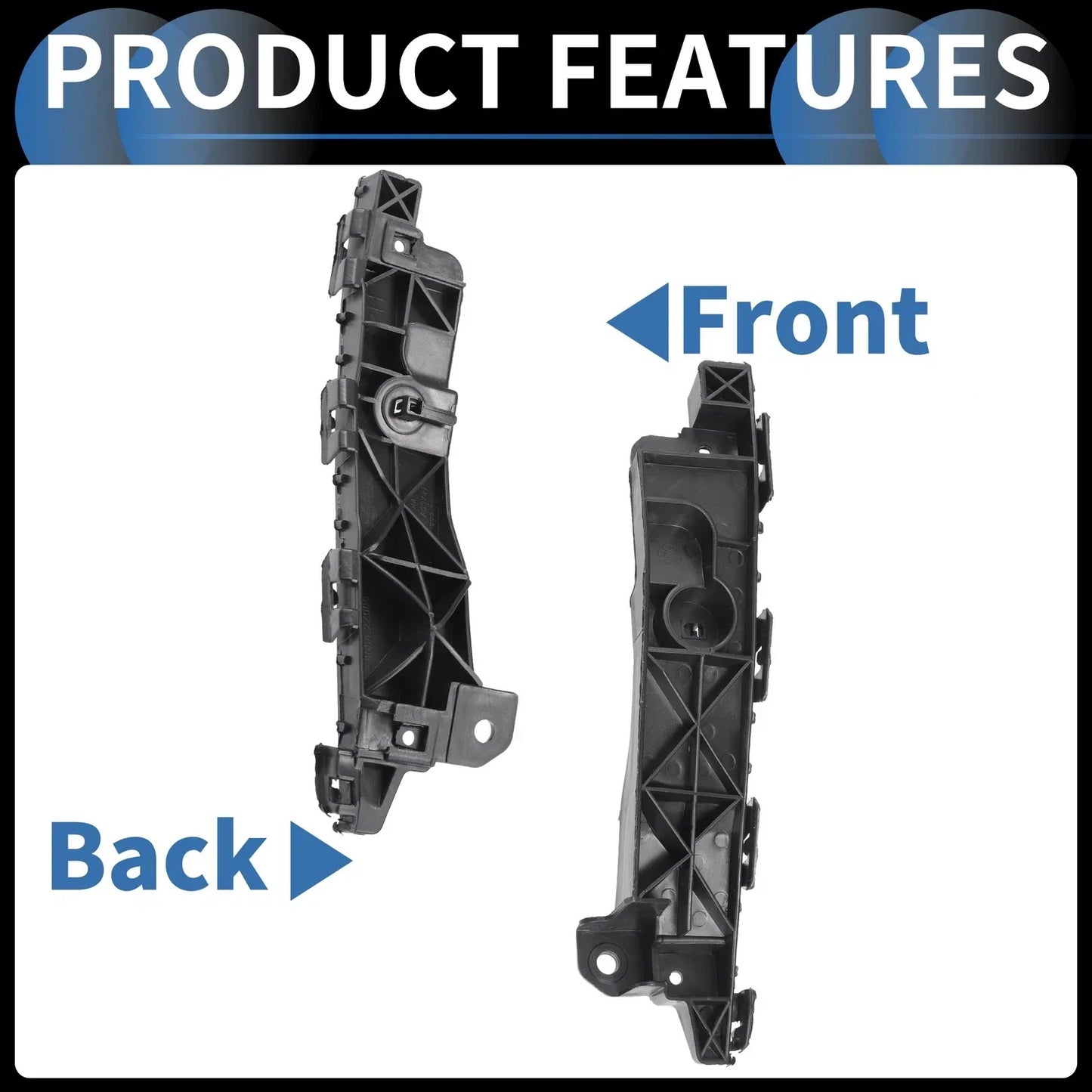 Right Front Bumper Retainer Bracket for Hyundai Tucson (2011-2015)