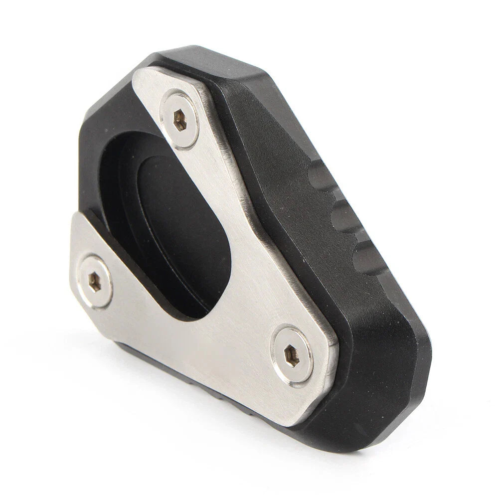 Kickstand Foot Plate Pad for Kawasaki ZX-6R/Ninja (2009-2017) Black