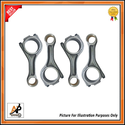 Connecting Rod Set 4 Pcs Heavy Duty for Land Rover Jaguar 2.0 Diesel (204DTA)