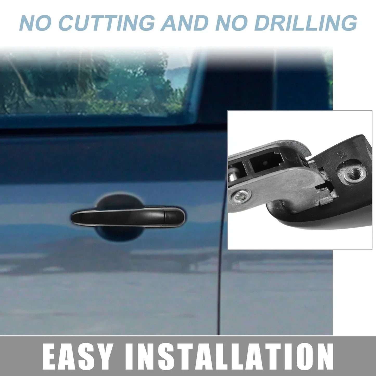 Rear Right Exterior Door Handle for Hyundai Tucson GL GLS LX 2005-2010