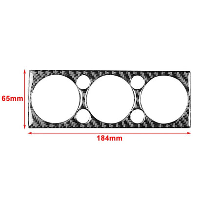 AC Switch Panel Cover Carbon Fiber for BMW Mini Cooper (2005-2006)