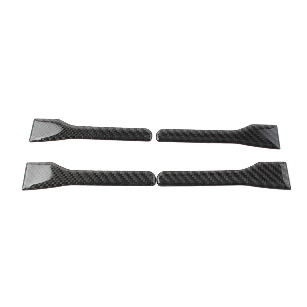 4 x Black Inner Door Handle Cover Trim for Jeep Wrangler (2011-2017)