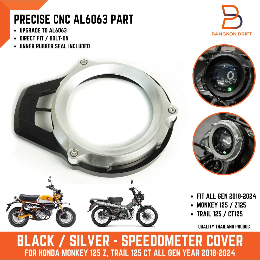 Aluminium Speedometer Cover for Honda Monkey Z125 CT125 (2018-2023)