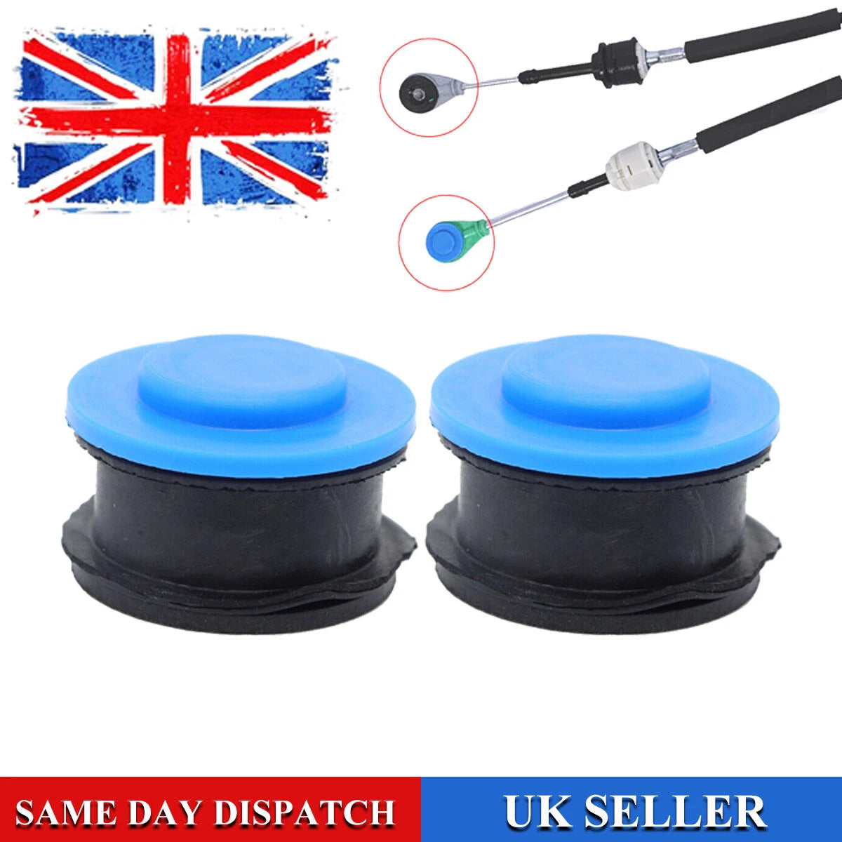 Gear Selector Shift Cable Linkage End Bushing Repair Kit for Vauxhall Mokka X (2012–2016)