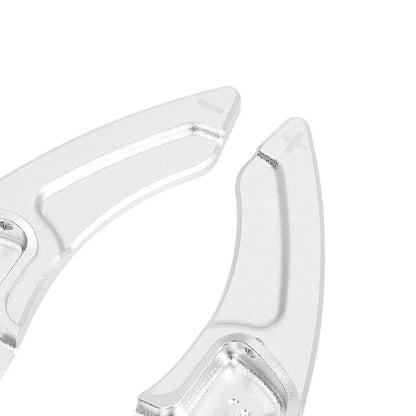Aluminum Alloy Silver Tone Steering Wheel Shift Paddle for Honda Civic