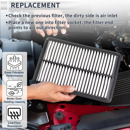 Engine Air Filter for Mercedes-Benz GLA250 2.0L (2014-2020) - 1 Pcs