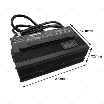 48V 15A Golf Cart Battery Charger for Star, EzGo, Club Car, DS, TXT, Yamaha