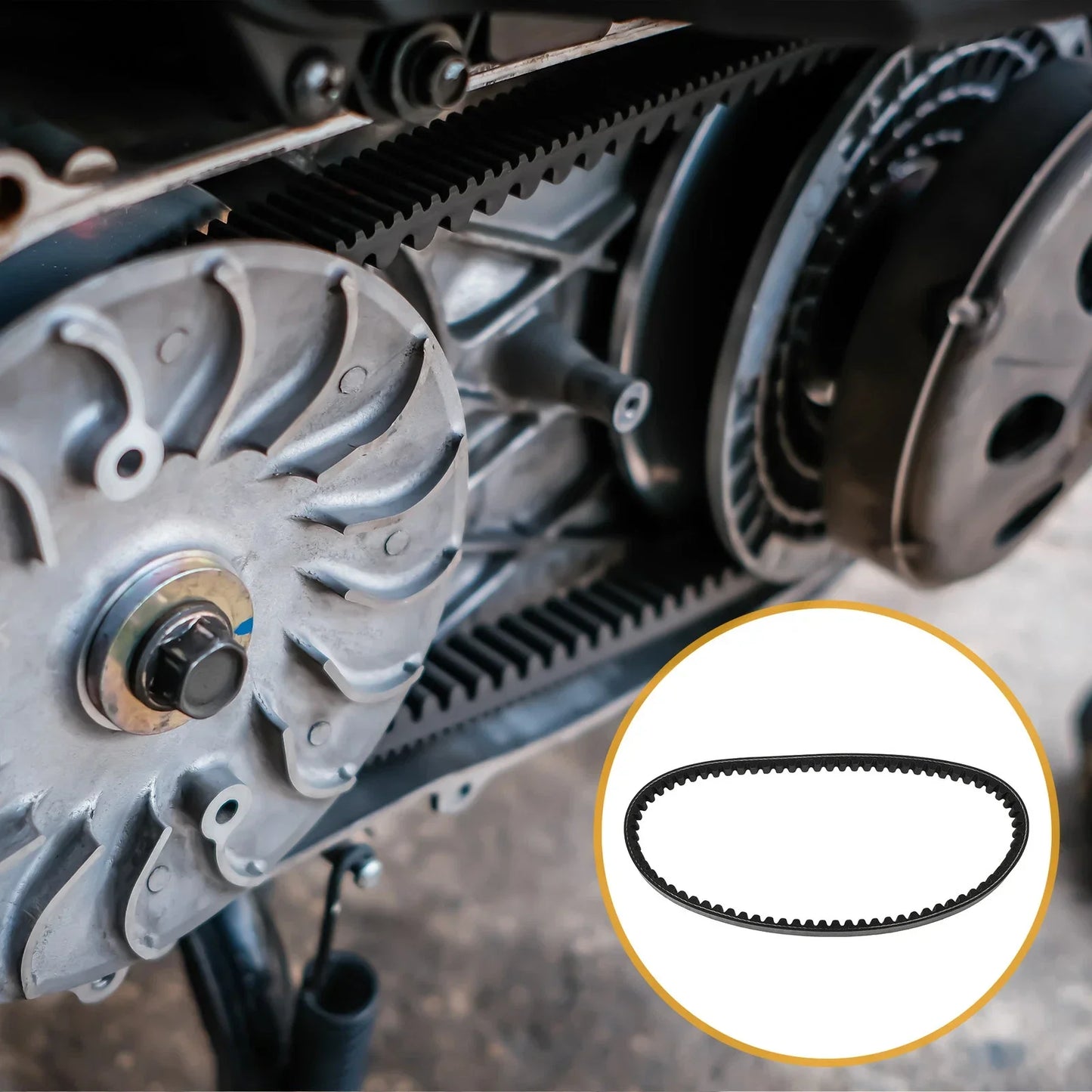 Drive Belt V-Belt for Honda NH90 YUPY Motorcycle (1991-1994)