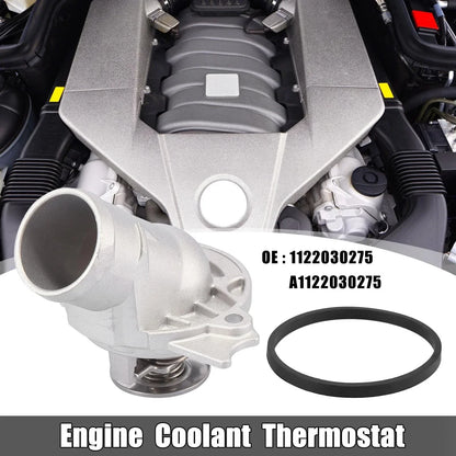 Engine Coolant Thermostat for Mercedes-Benz C240 C280 C320 CL500 E320 (2001-2005)