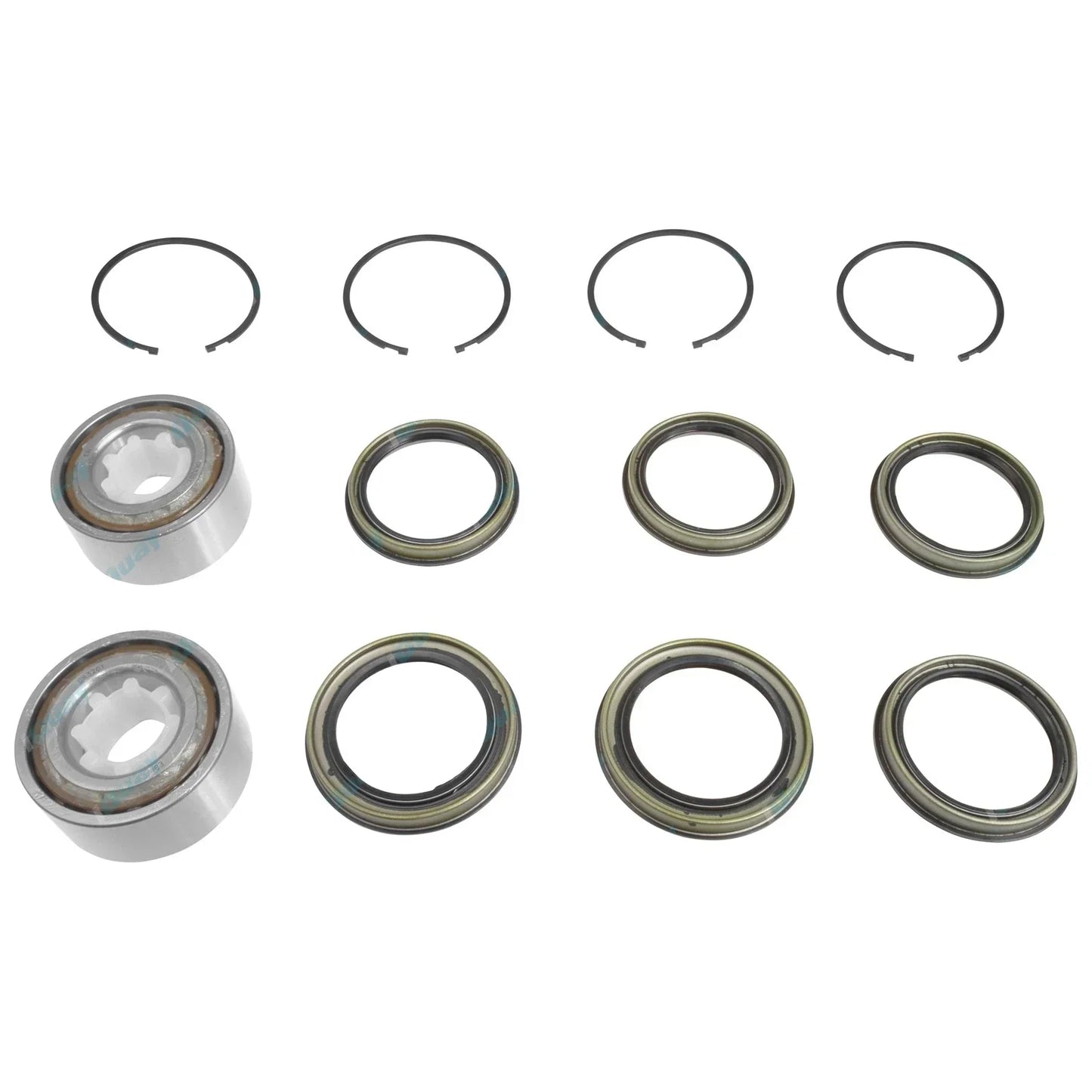 2 x Front Wheel Bearing Kits + Grease for Nissan Pulsar N14 N15 1990~2000