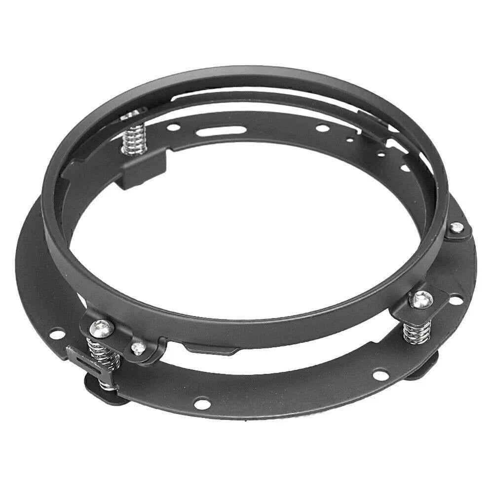 7" Round LED Headlight Mounting Bracket Ring for Harley Softail (1991-2013)