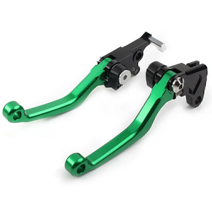 Green Pivot Clutch Brake Levers for Suzuki DRZ400S/SM/E (2000-2022)