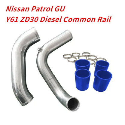 Aluminum Intercooler Piping for Nissan Patrol GU Y61 ZD30 Diesel (2000-2016)