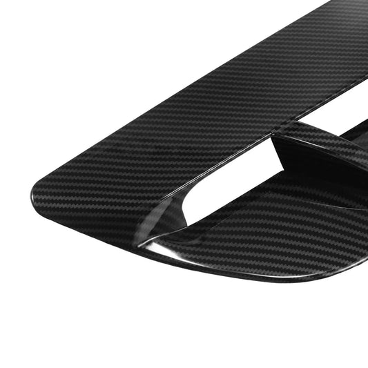 2 x Hood Air Vent Covers Carbon Fiber for Dodge Challenger (2015-2020)