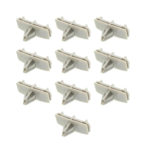 10 x Car Fender Flare Moulding Clips for Jeep Wrangler Liberty (2005-2023)