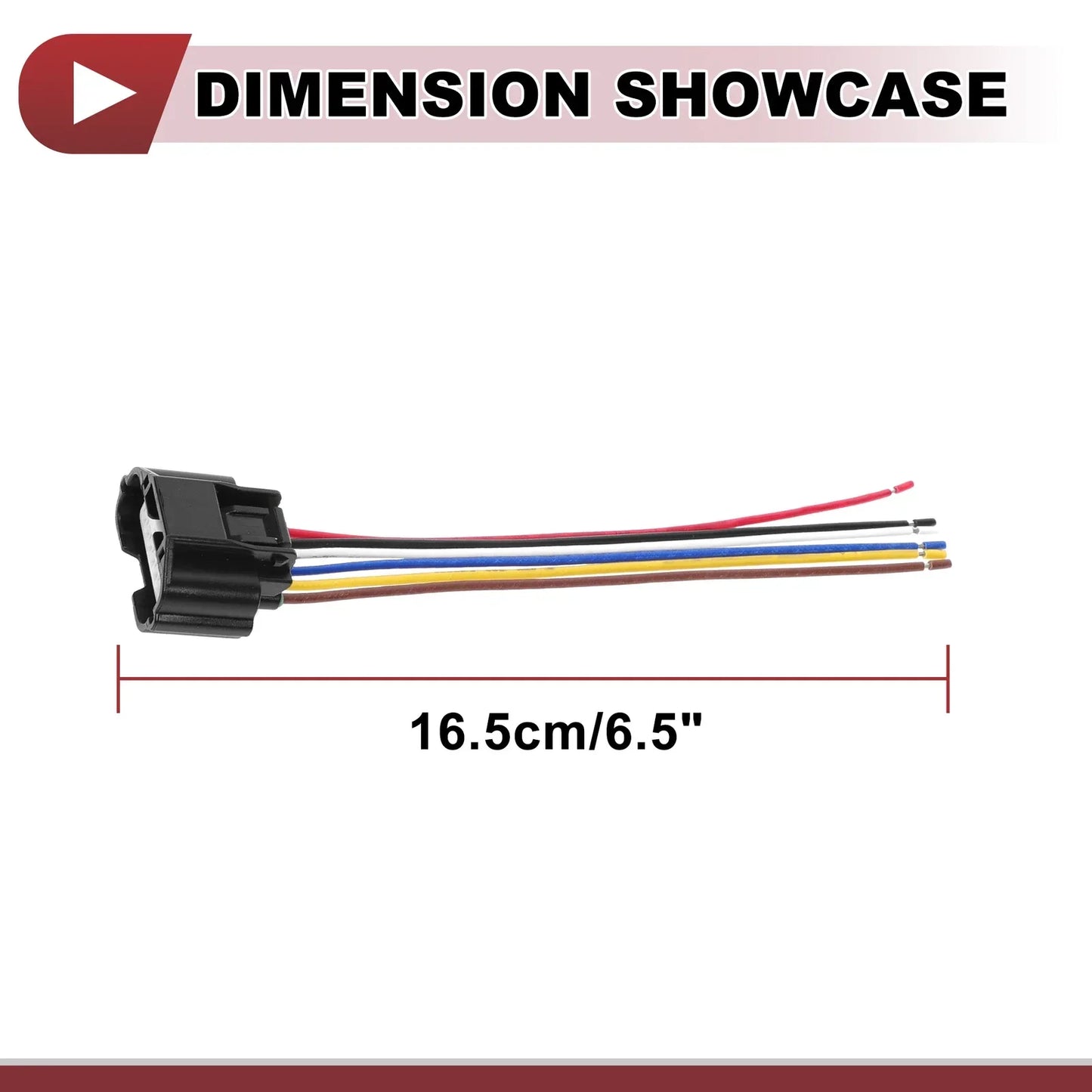 Wiring Harness 6 Pin 18 Gauge for Hyundai EQUUS Ultimate (2014-2016)