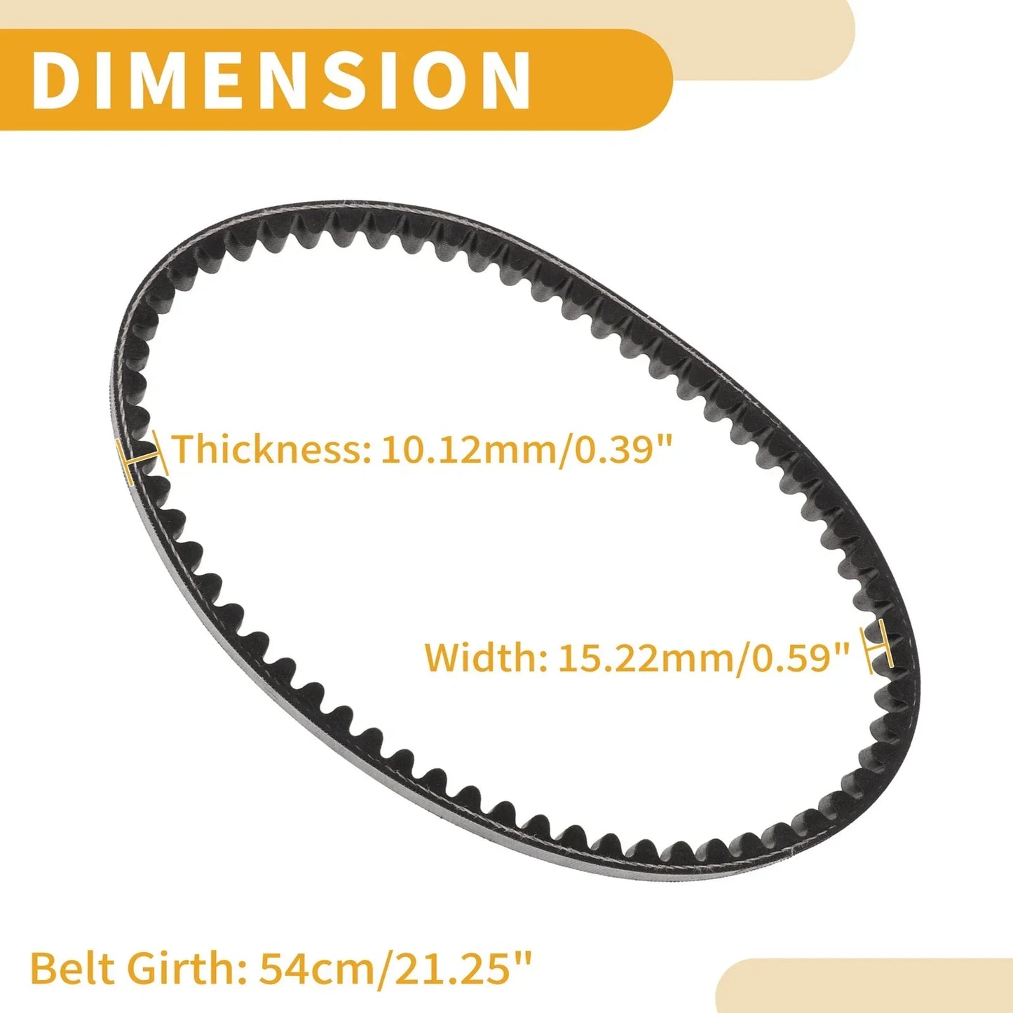 Drive Belt V-Belt for Honda DIO 50CC Motorcycle (1990-2001)