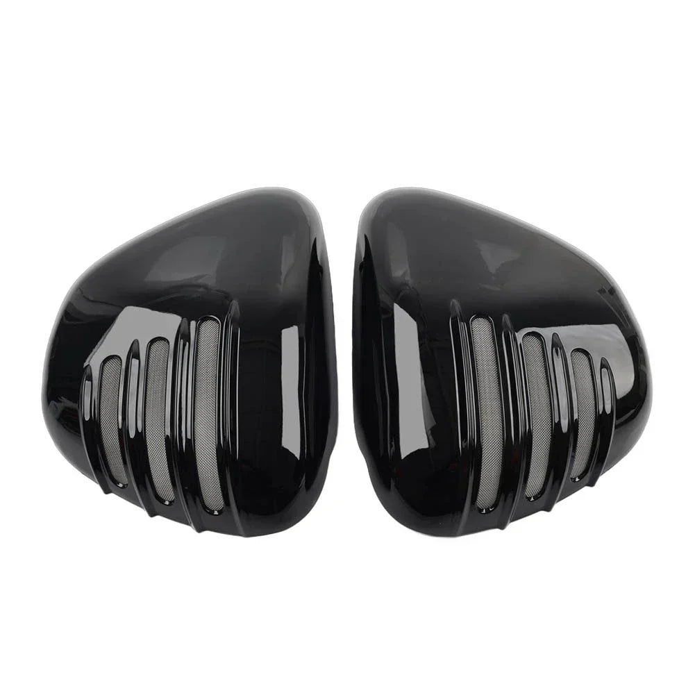 Gloss Black Left Right Battery Side Covers for T100 (2017-2023)