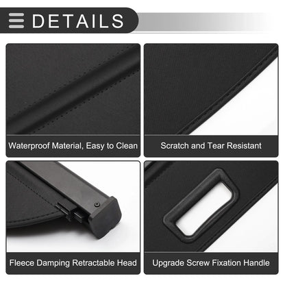 Retractable Cargo Cover for Lexus NX NX250 NX350 NX350h (2023-2024) Gloss Black