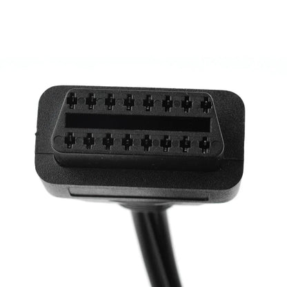 6pin OBD2 Diagnostics Connector Cable for Honda, Kawasaki