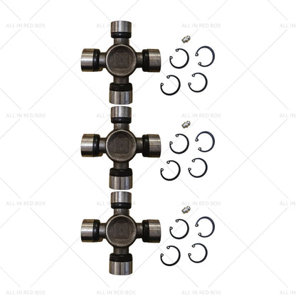 3 x Universal Joints Rear Driveshaft for Ford Ranger PJ PK PX BT-50 (2006-2023)