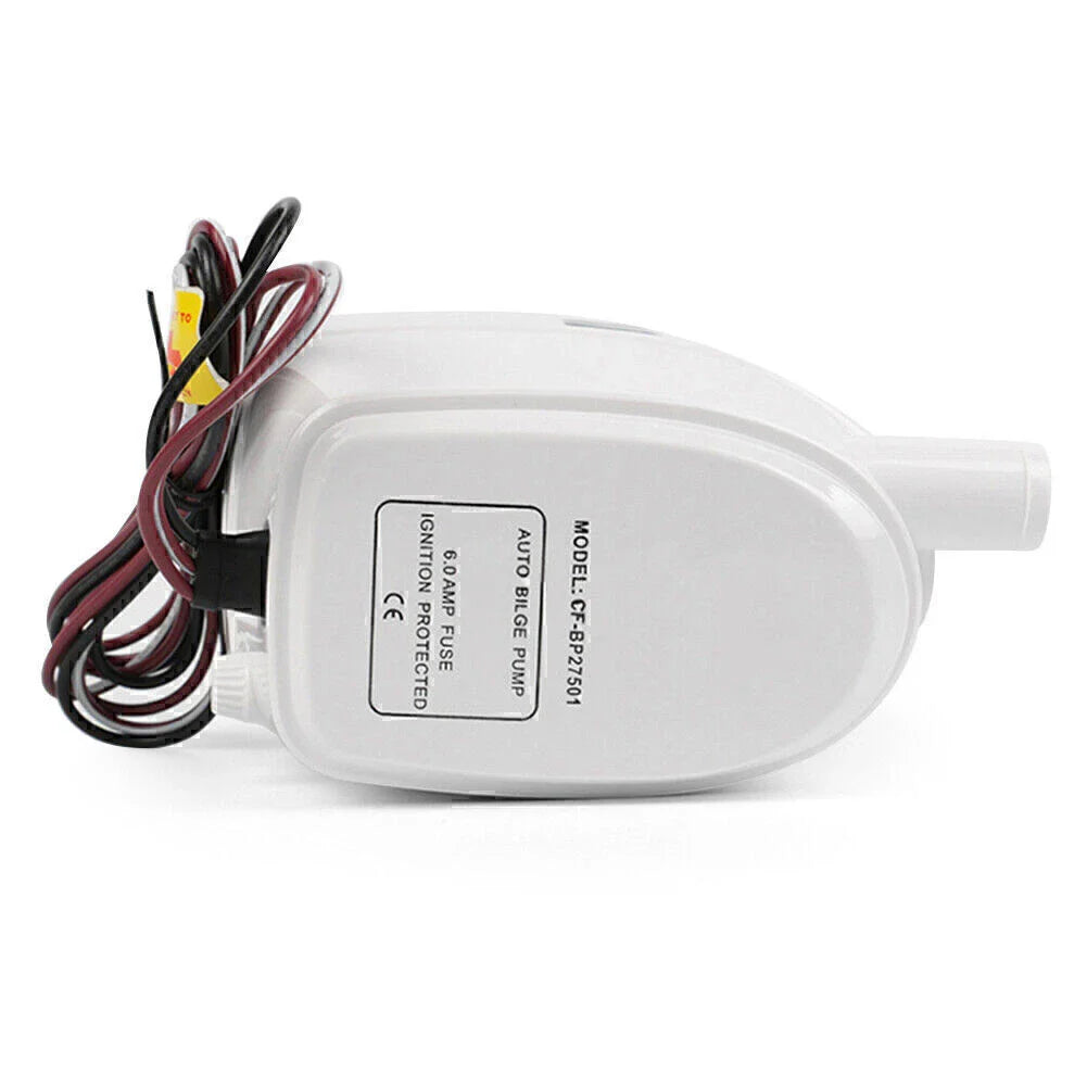 12V 750GPH Automatic Bilge Pump for Marine Boat & RV
