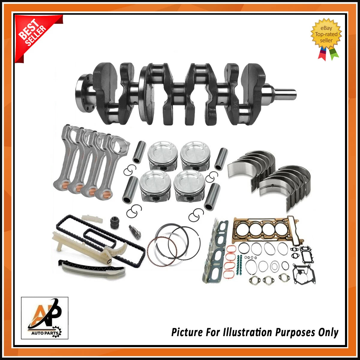Crankshaft OEM Replacement for Mercedes-Benz C Class GLC 2.0 Petrol (2015–2019)