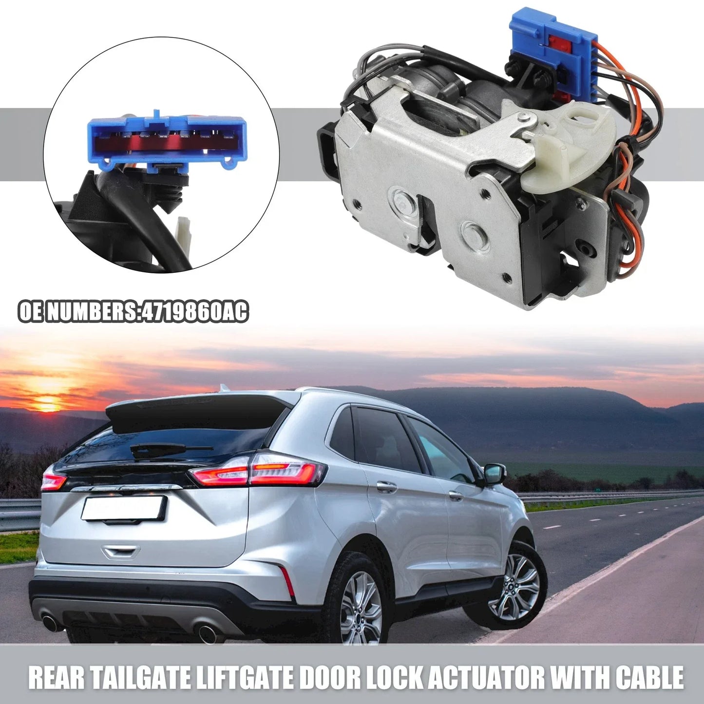 Tailgate Liftgate Door Lock Actuator for Dodge Grand Caravan (2008-2020)